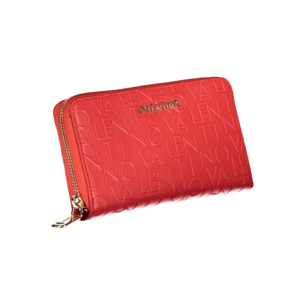 Valentino Bags Red Polyethylene Wallet