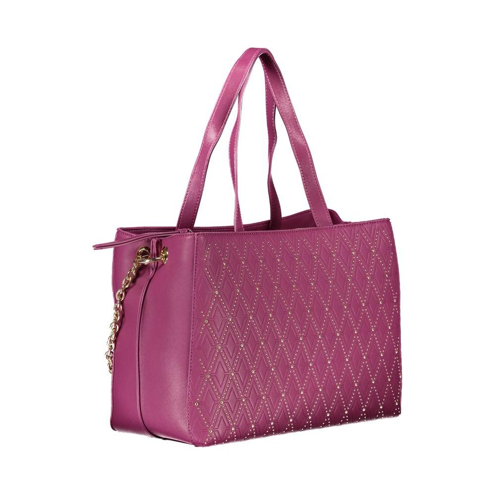 Valentino Bags Purple Polyethylene Handbag