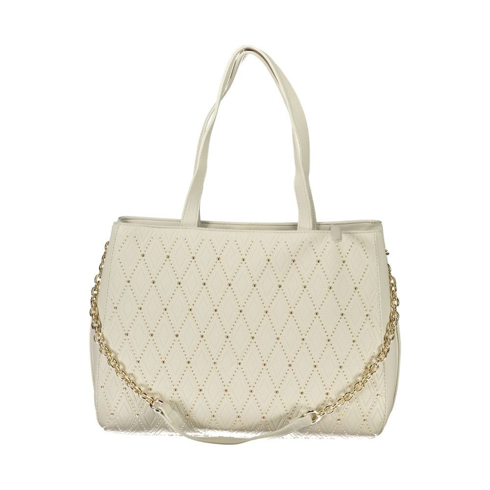 Valentino Bags White Polyethylene Handbag