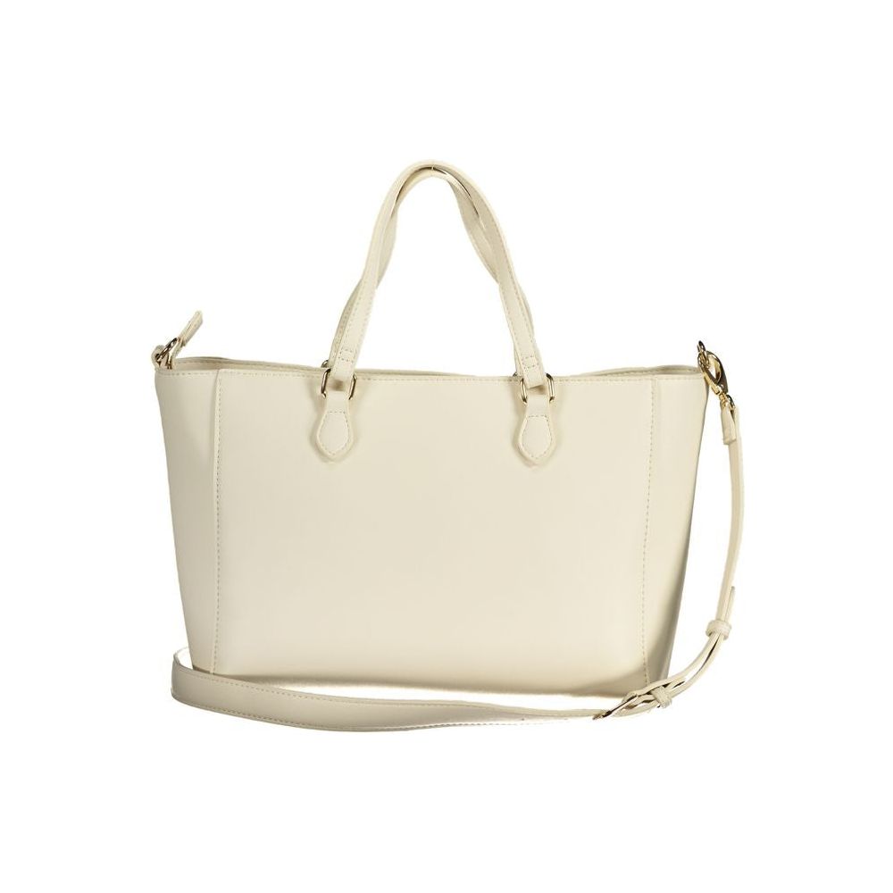 Valentino Bags White Polyethylene Handbag