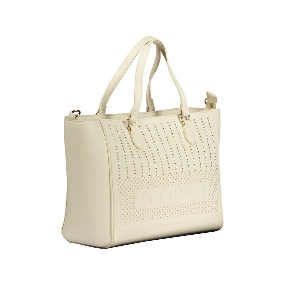 Valentino Bags White Polyethylene Handbag