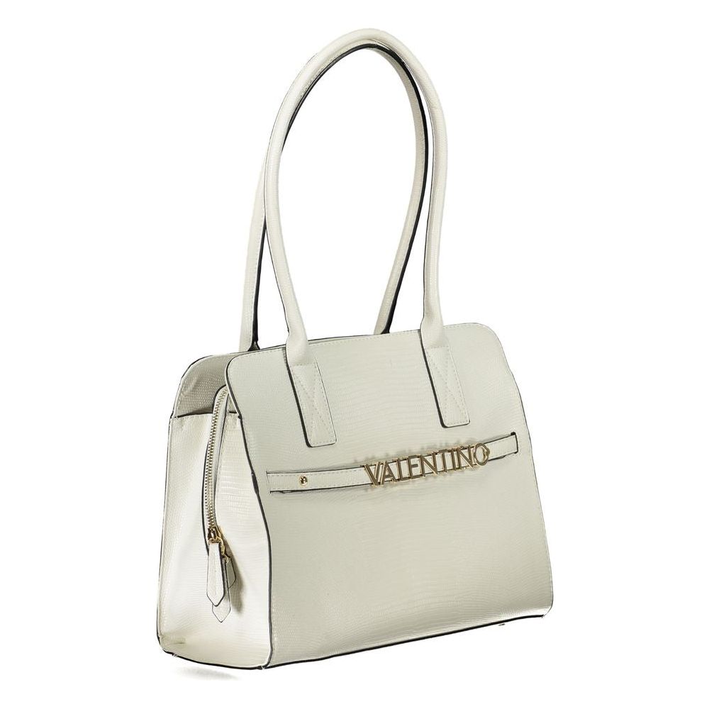 Valentino Bags White Polyethylene Handbag