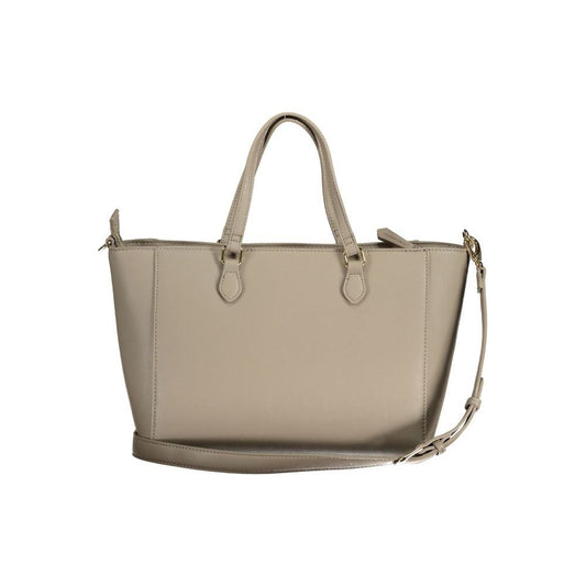 Valentino Bags Beige Polyethylene Handbag