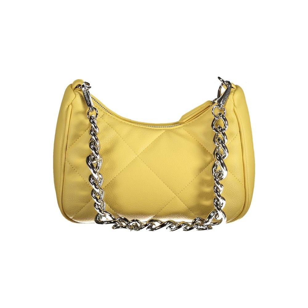 Valentino Bags Yellow Polyethylene Handbag