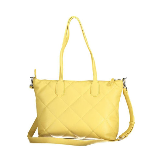 Valentino Bags Yellow Polyethylene Handbag