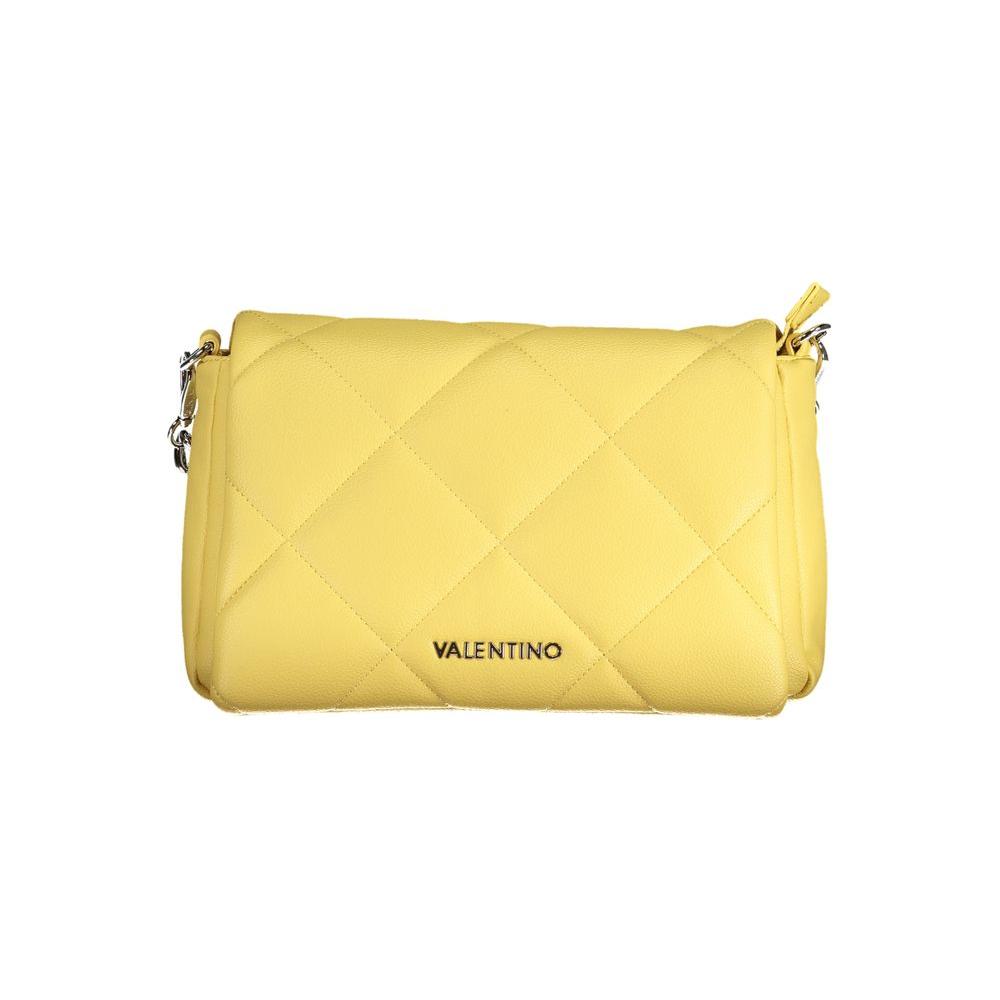 Valentino Bags Yellow Polyethylene Handbag