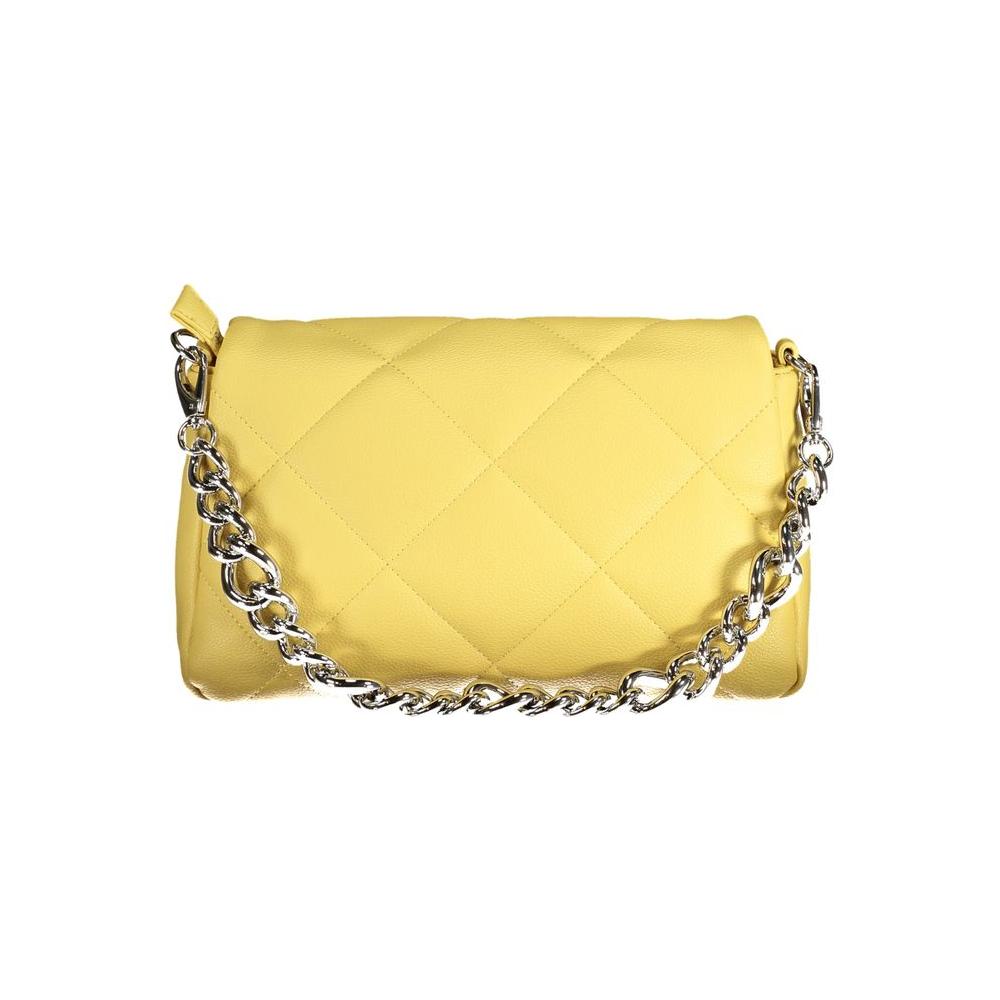 Valentino Bags Yellow Polyethylene Handbag