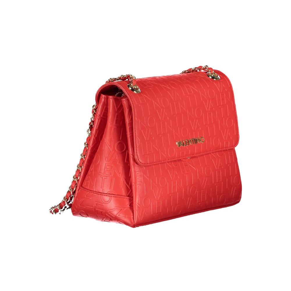 Valentino Bags Red Polyethylene Handbag