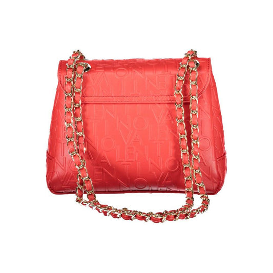 Valentino Bags Red Polyethylene Handbag