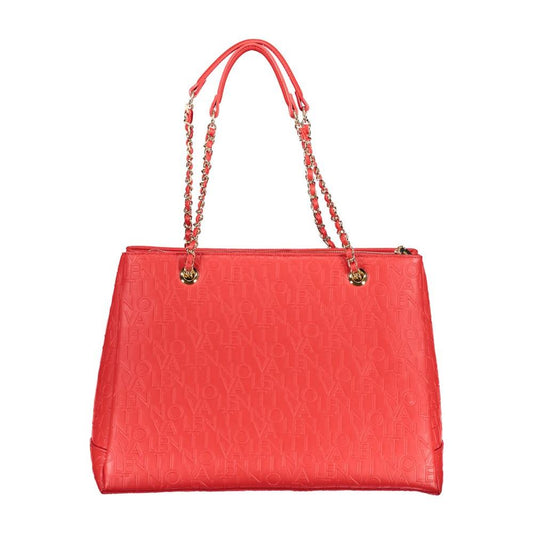 Valentino Bags Red Polyethylene Handbag