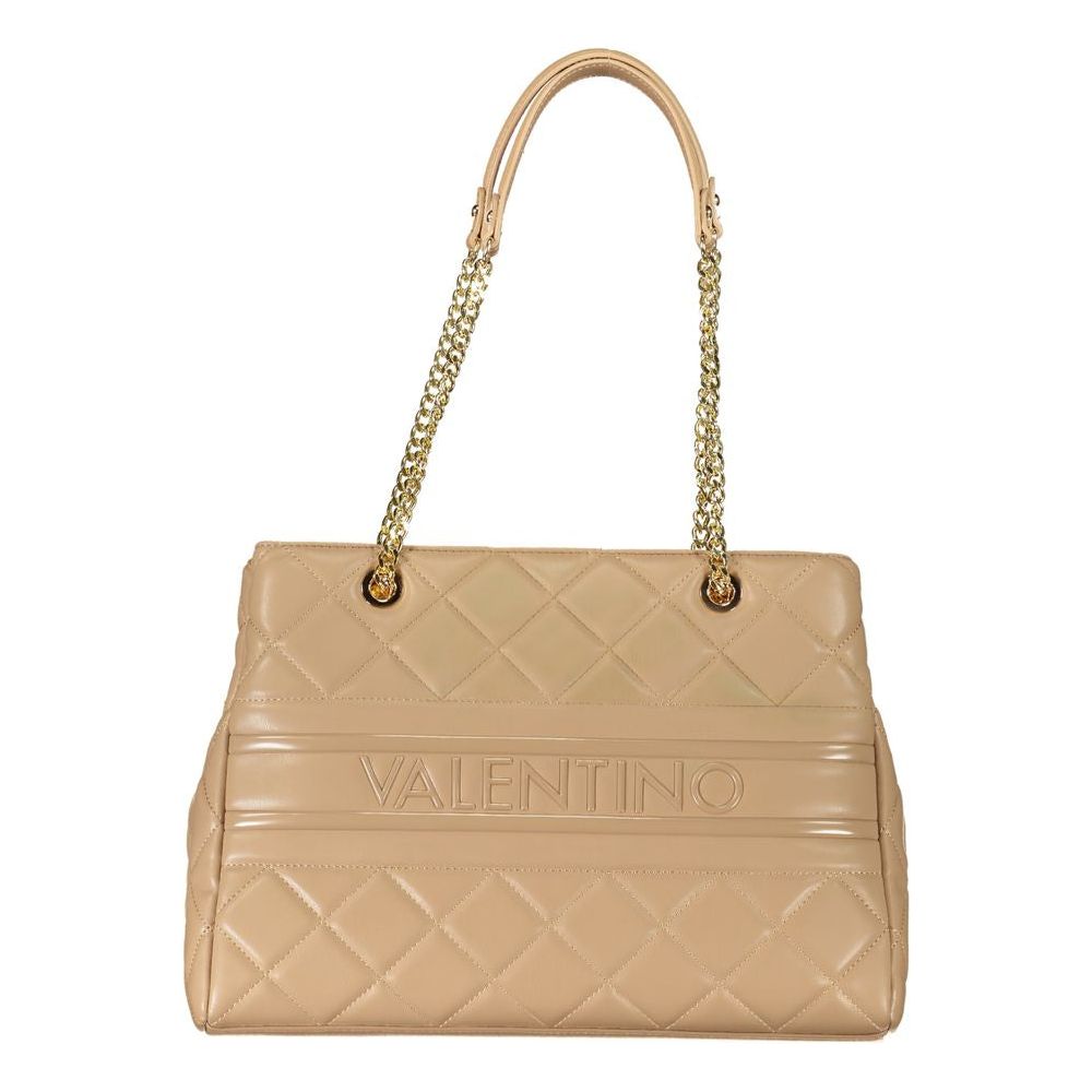 Valentino Bags Beige Polyethylene Handbag