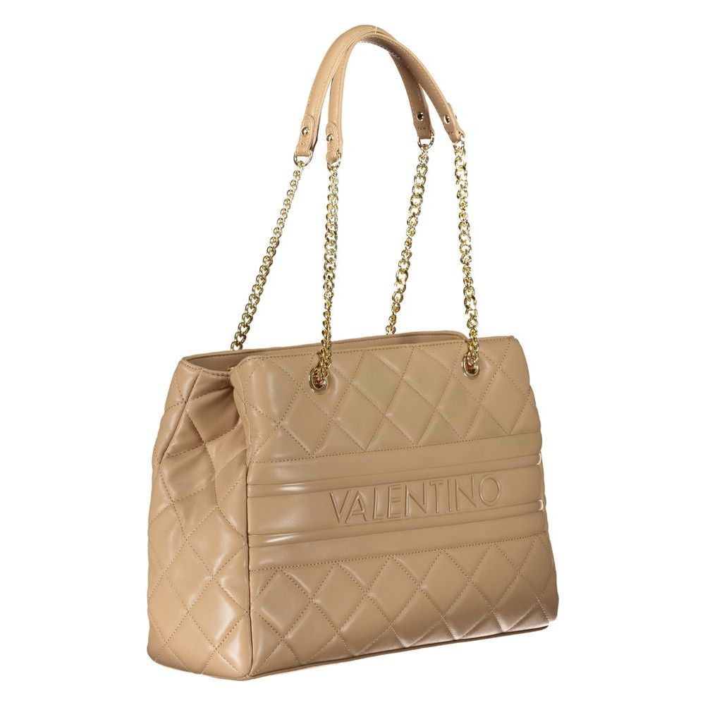 Valentino Bags Beige Polyethylene Handbag