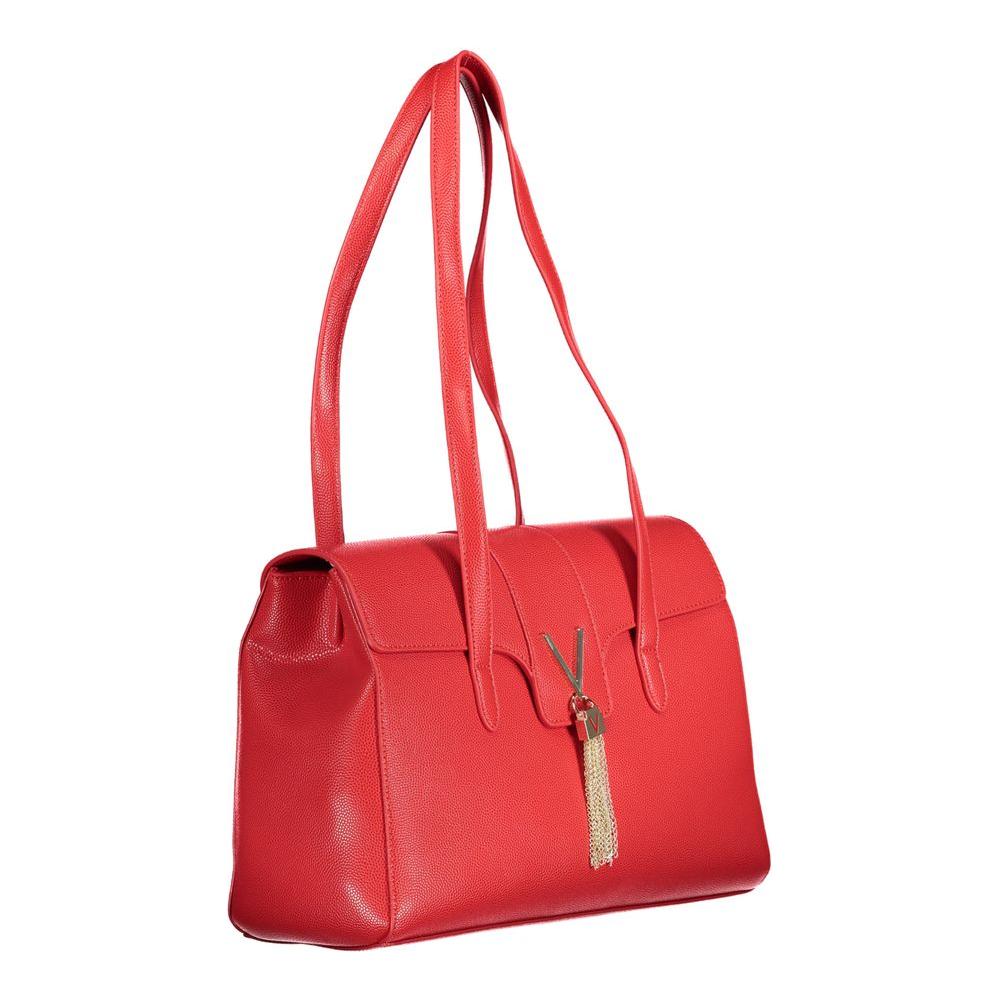 Valentino Bags Red Polyethylene Handbag