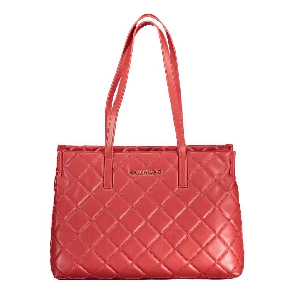 Valentino Bags Red Polyethylene Handbag