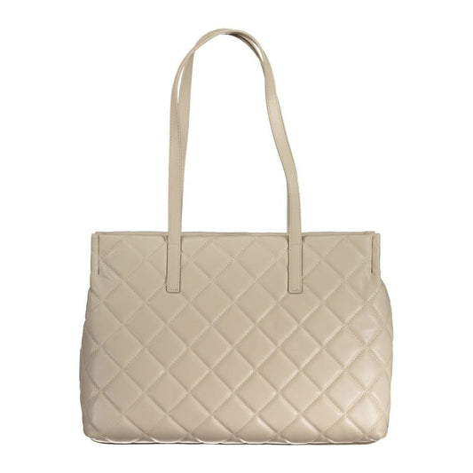 Valentino Bags Beige Polyethylene Handbag