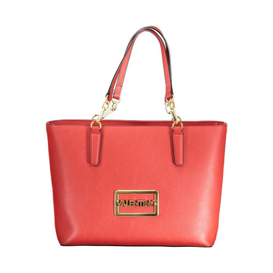 Valentino Bags Red Polyethylene Handbag