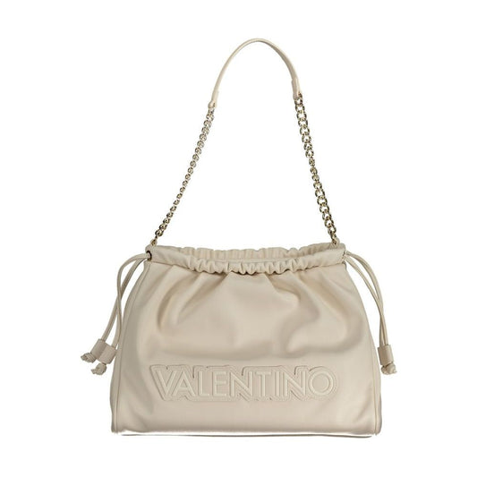 Valentino Bags Beige Polyethylene Handbag