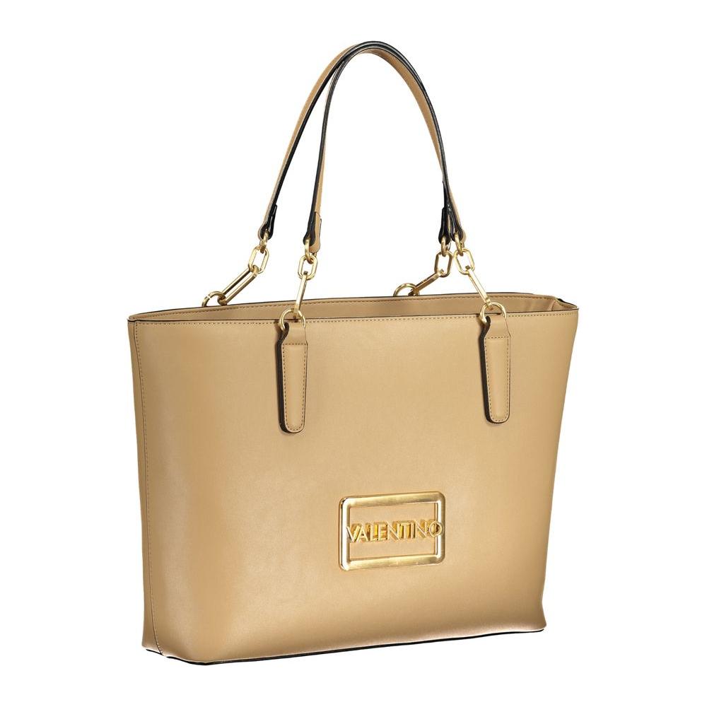 Valentino Bags Beige Polyethylene Handbag