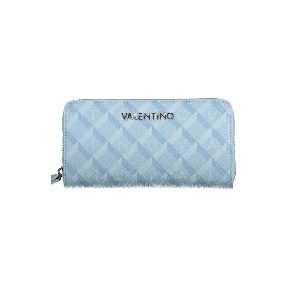 Valentino Bags Light Blue Polyethylene Wallet