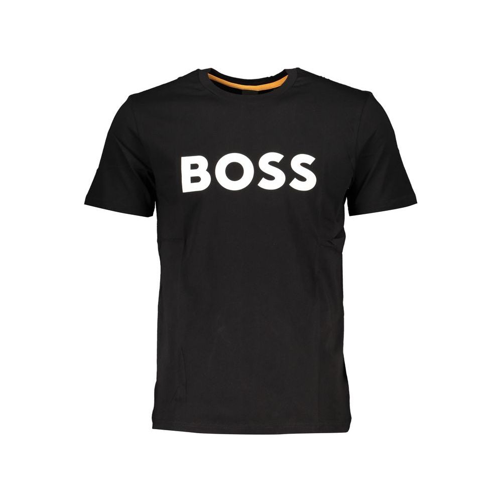 Hugo Boss Black Cotton T-Shirt Hugo Boss