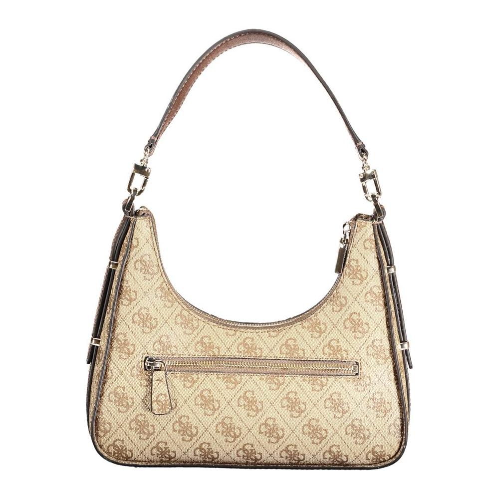 Guess Jeans Beige Polyethylene Handbag Guess Jeans