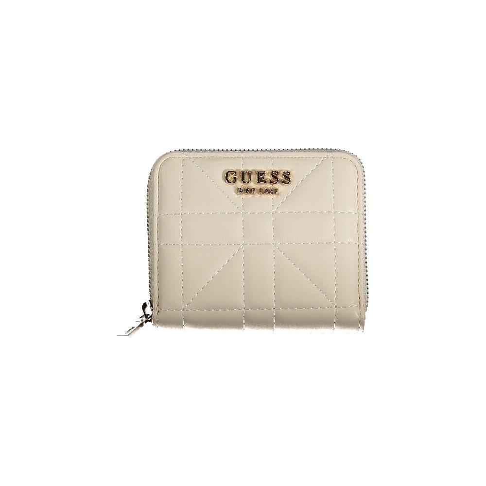 Guess Jeans Beige Polyethylene Wallet Guess Jeans