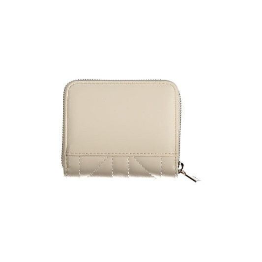 Guess Jeans Beige Polyethylene Wallet