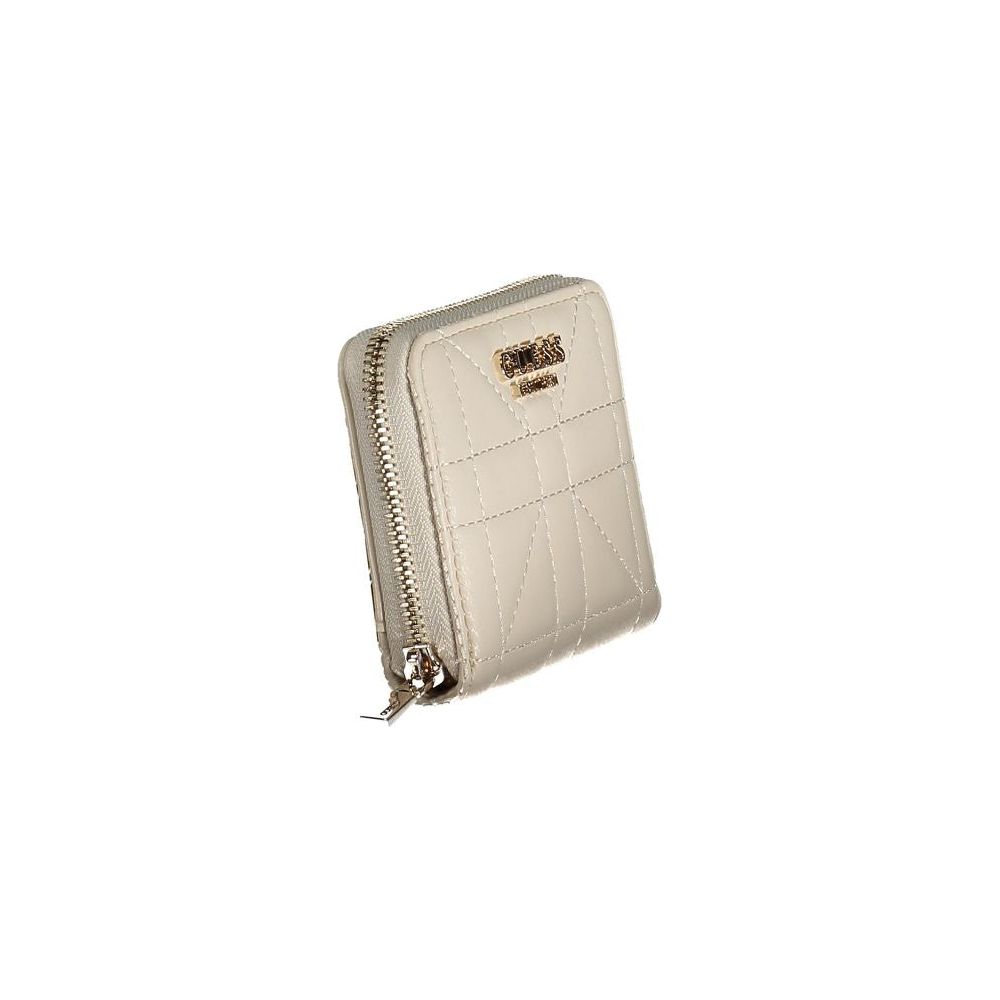 Guess Jeans Beige Polyethylene Wallet