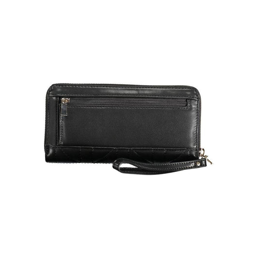 Guess Jeans Black Polyethylene Wallet Guess Jeans