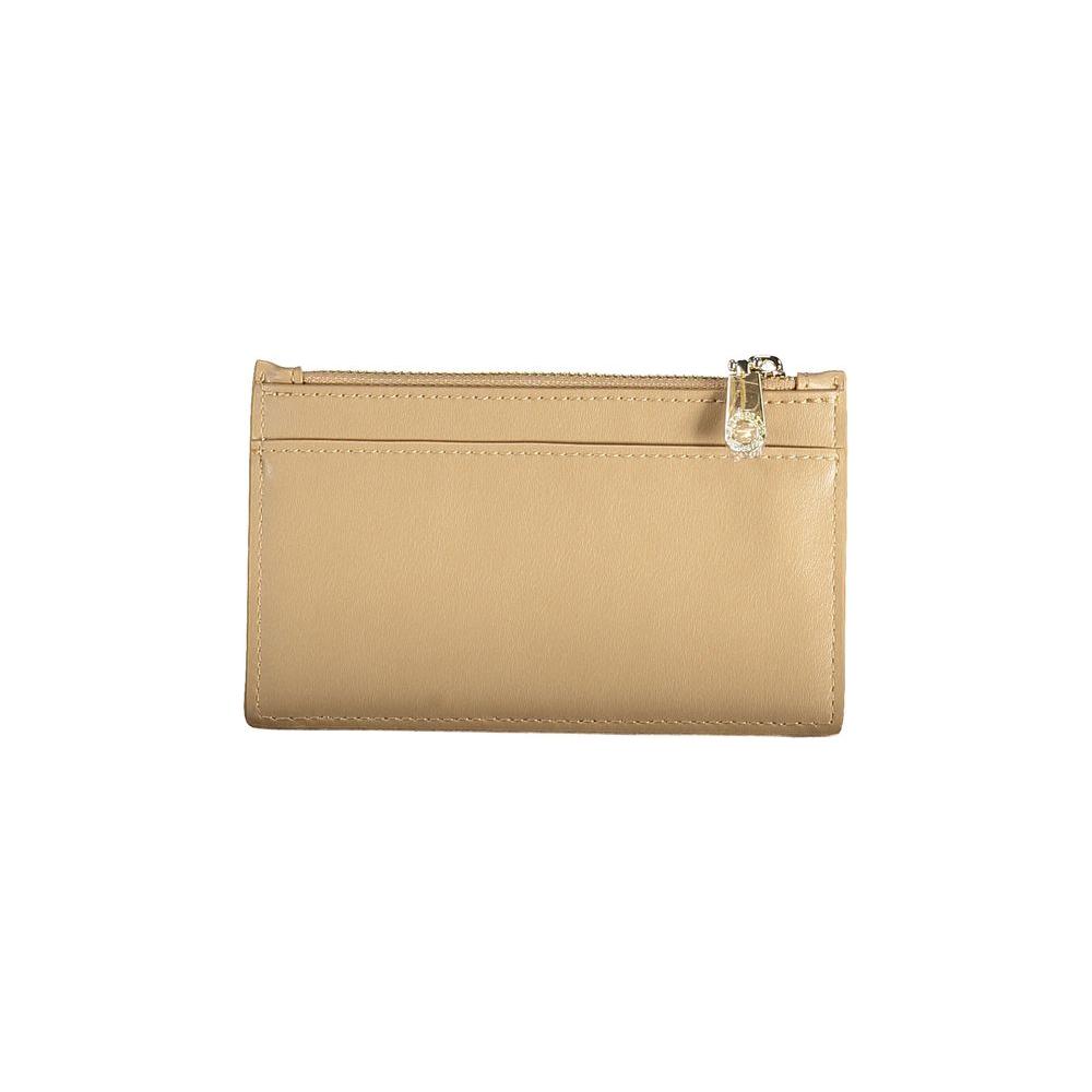 Guess Jeans Beige Polyethylene Wallet Guess Jeans