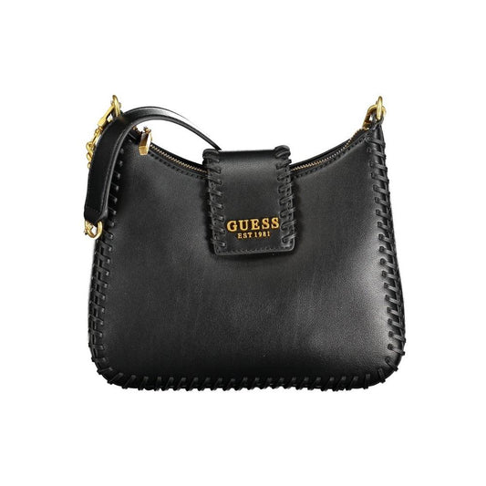 Guess Jeans Black Polyethylene Handbag