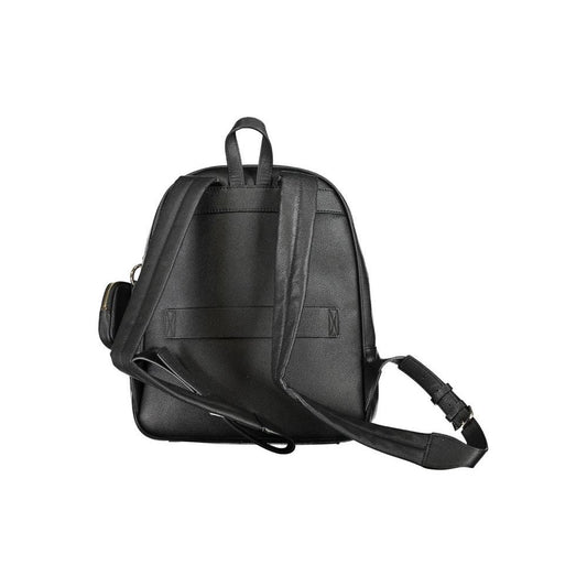 Guess Jeans Black Polyethylene Backpack