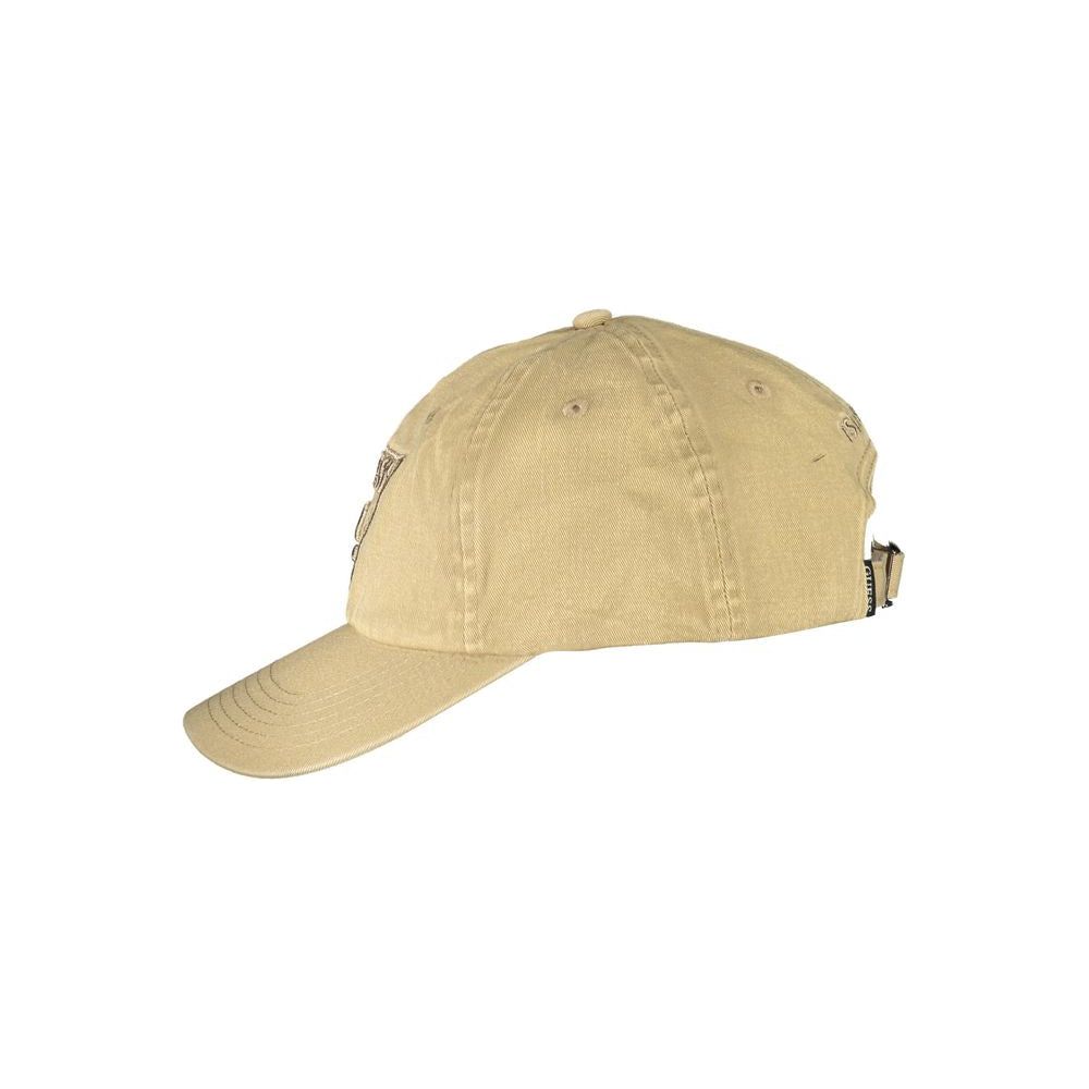 Guess Jeans Beige Cotton Hats & Cap Guess Jeans