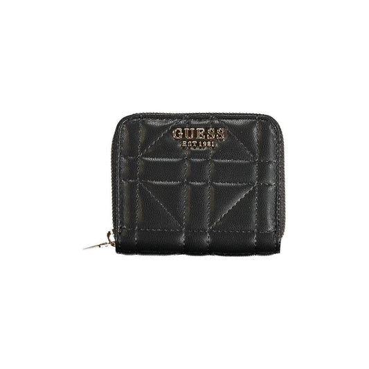 Guess Jeans Black Polyethylene Wallet Guess Jeans