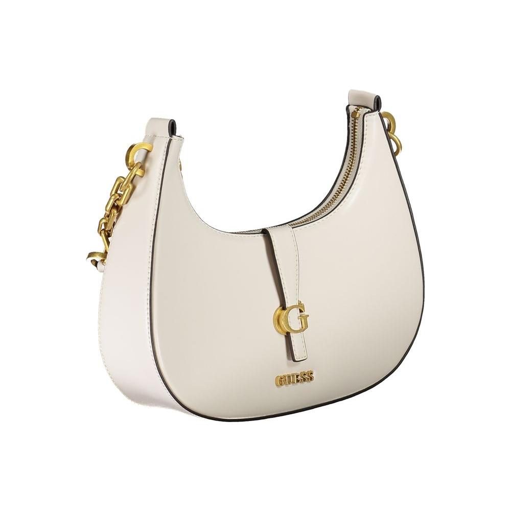 Guess Jeans Beige Polyethylene Handbag Guess Jeans