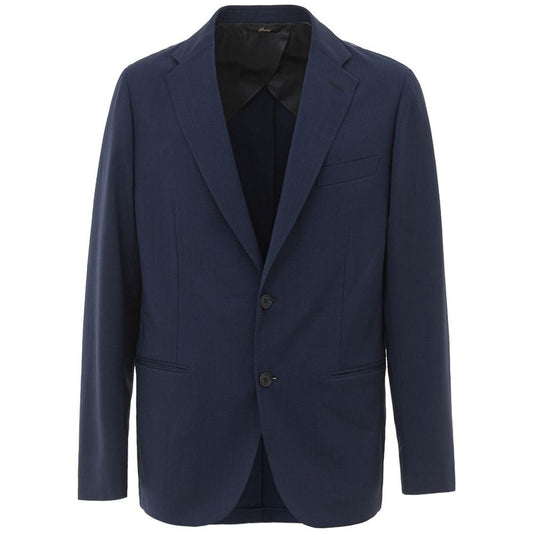 Brioni Blue Wool Blazer Brioni