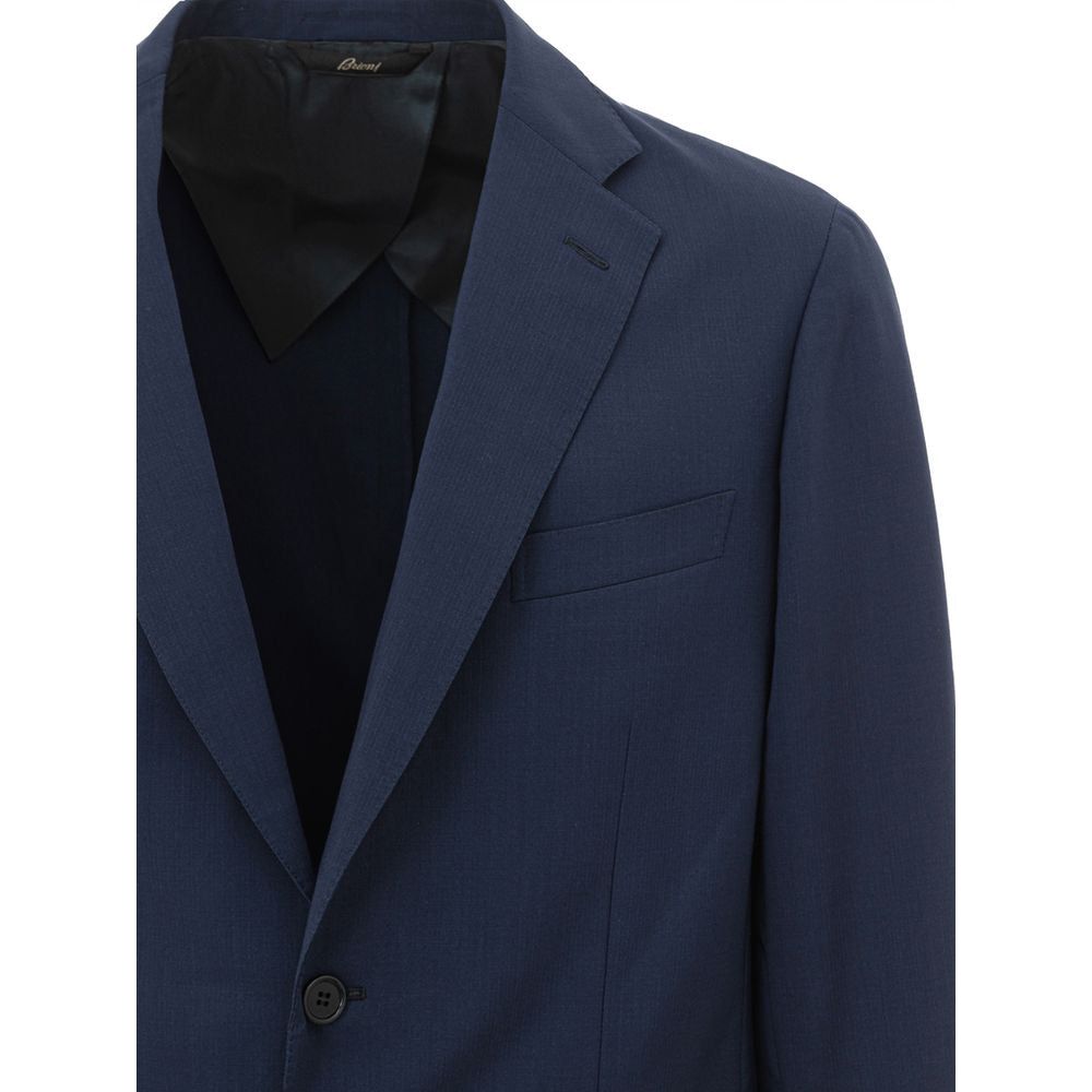 Brioni Blue Wool Blazer Brioni