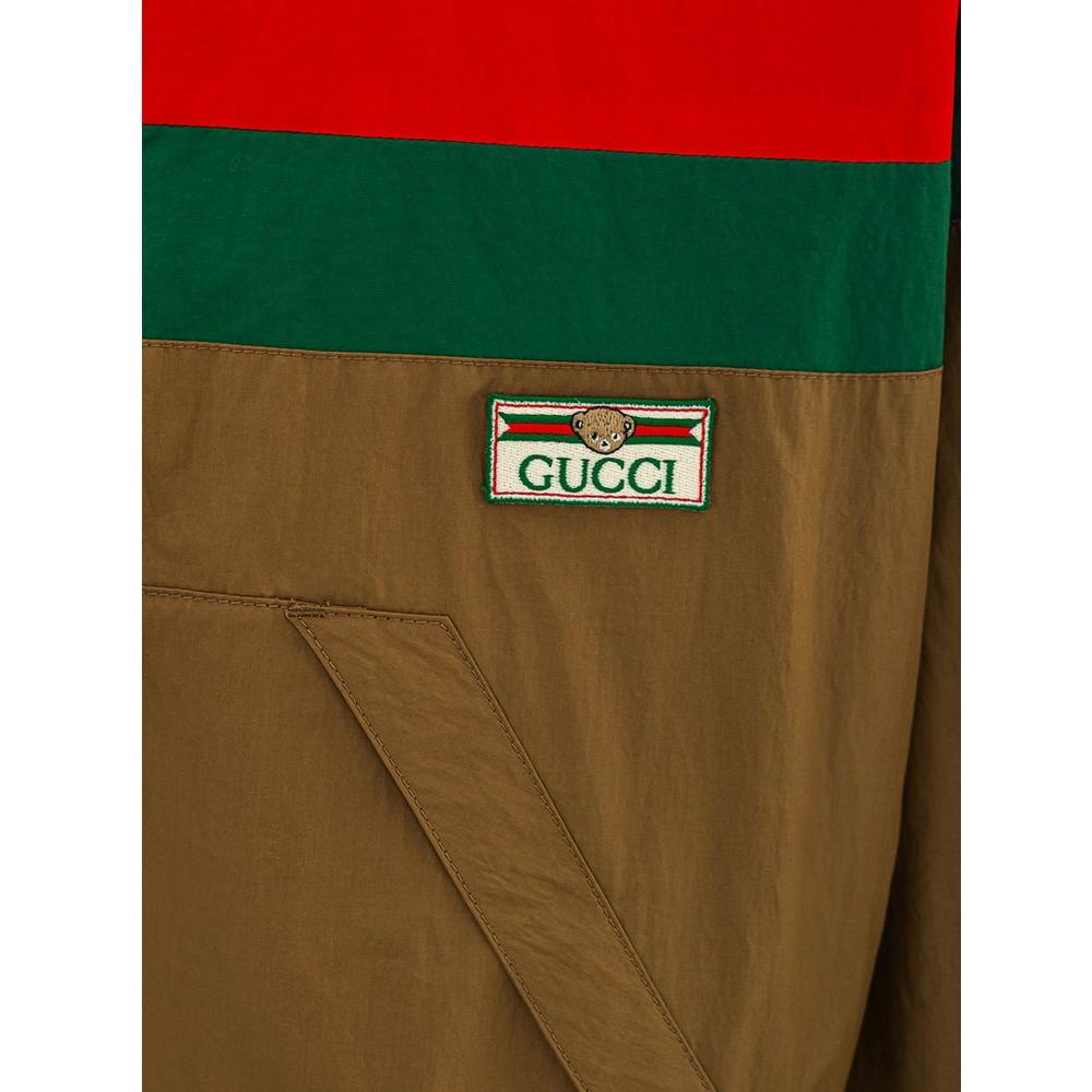 Gucci Brown Cotton Jacket Gucci