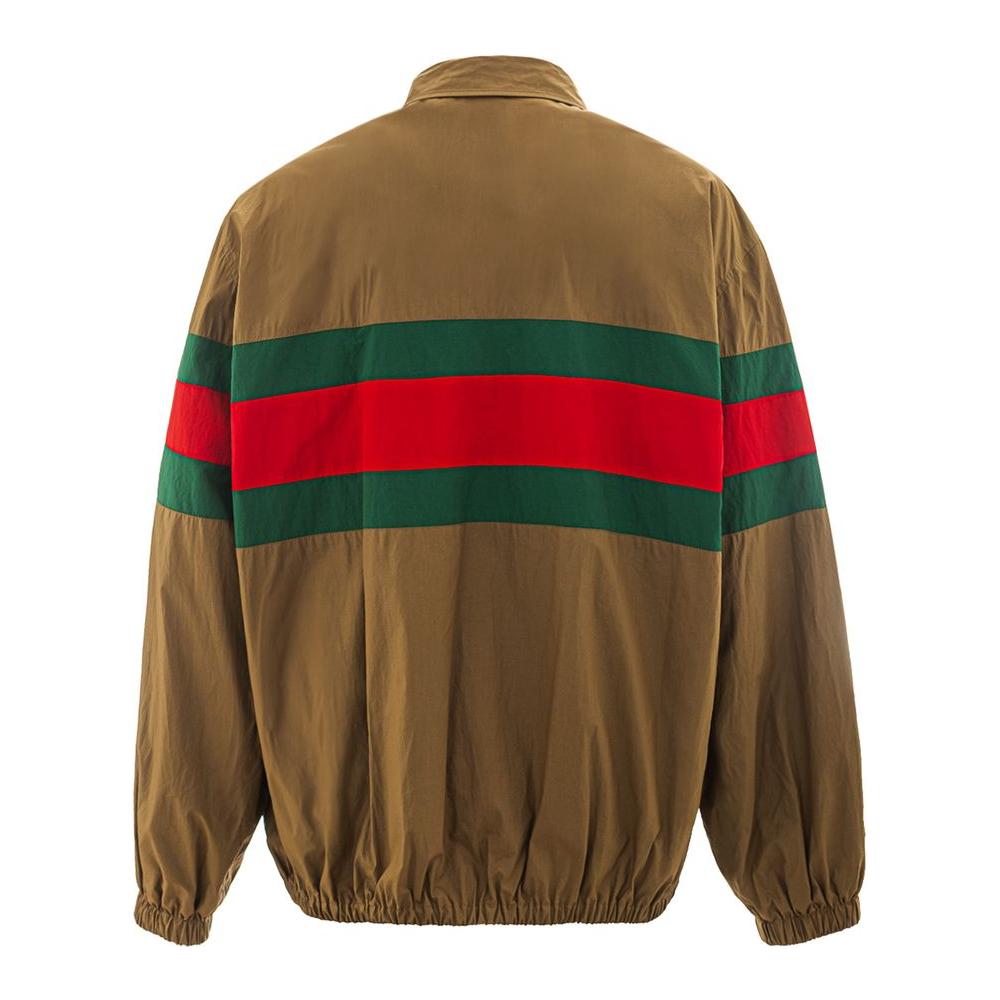 Gucci Brown Cotton Jacket Gucci