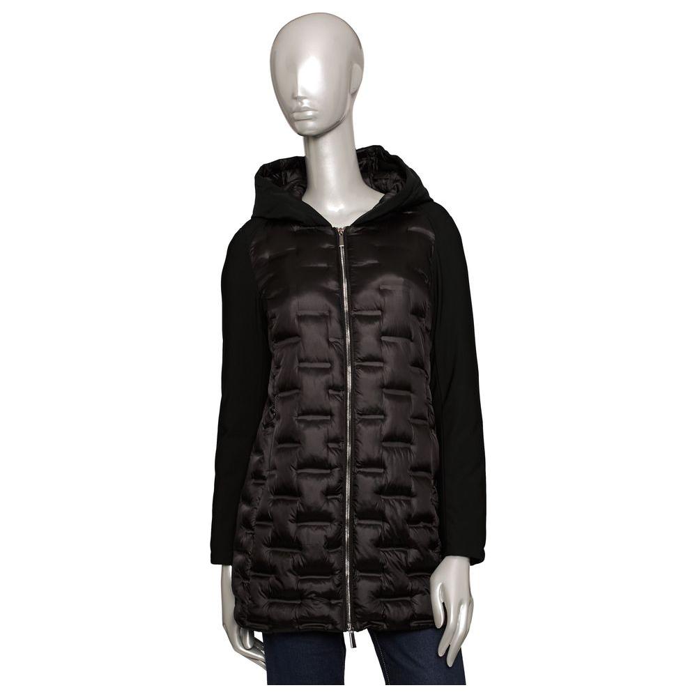 Baldinini Trend Black Polyester Women Jacket Baldinini Trend