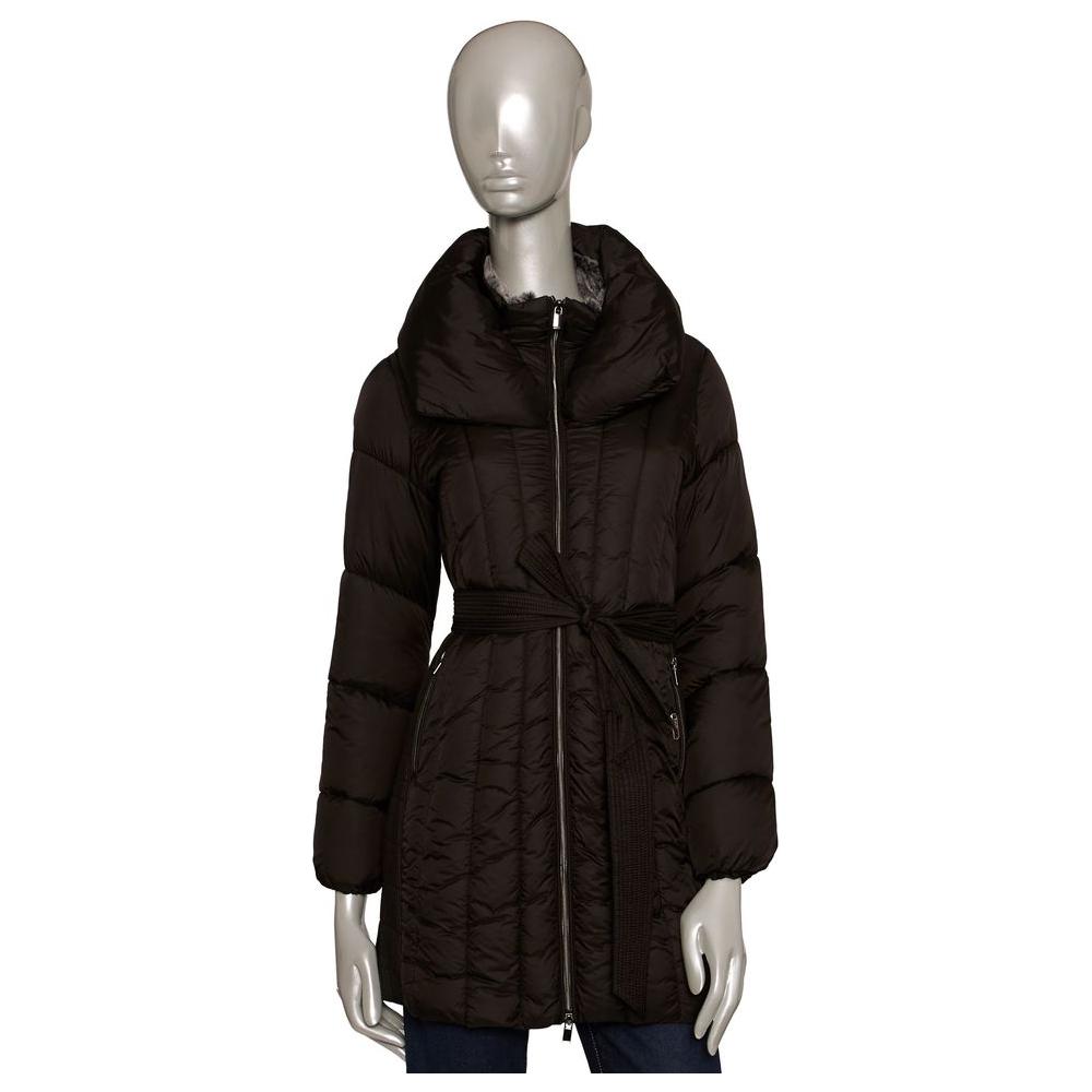 Baldinini Trend Black Polyester Women Jacket Baldinini Trend