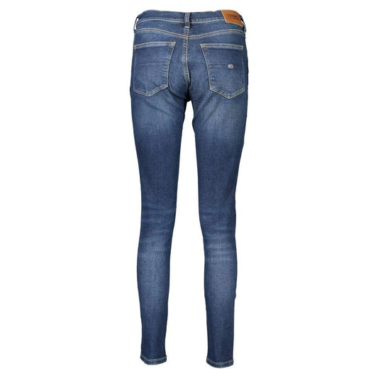 Tommy Hilfiger Blue Cotton Jeans & Pant Tommy Hilfiger