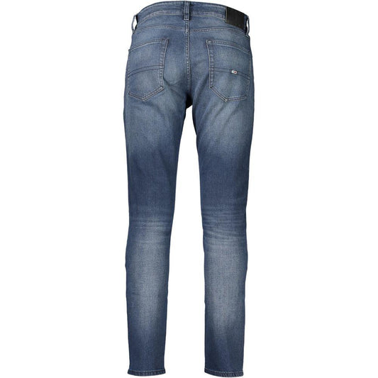 Tommy Hilfiger Blue Cotton Jeans & Pant Tommy Hilfiger