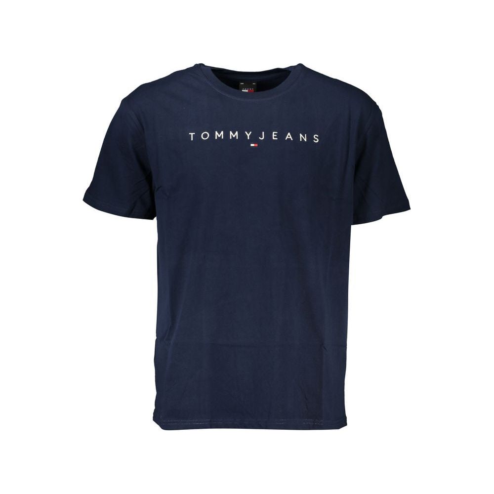 Tommy Hilfiger Blue Cotton T-Shirt Tommy Hilfiger