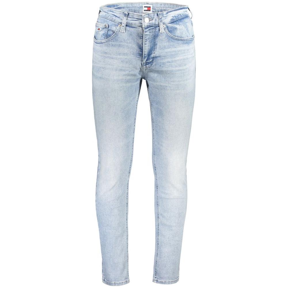 Tommy Hilfiger Light Blue Cotton Jeans & Pant Tommy Hilfiger