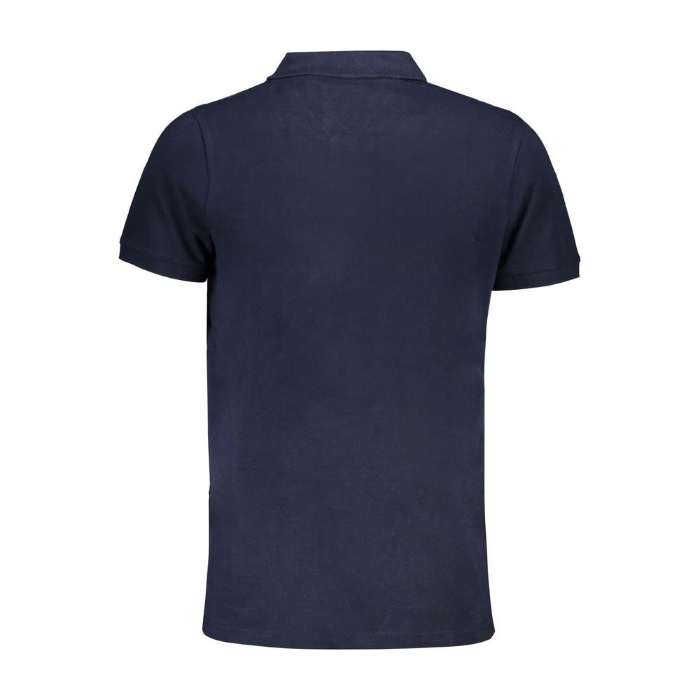 Tommy Hilfiger Blue Cotton Polo Shirt