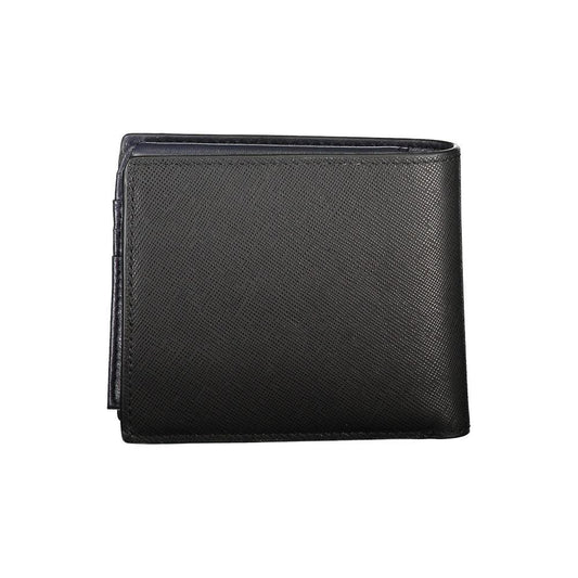 Tommy Hilfiger Black Leather Wallet Tommy Hilfiger