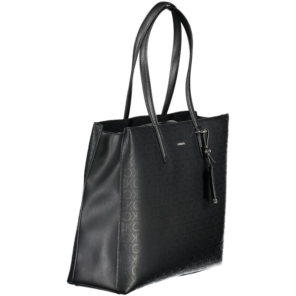 Calvin Klein Black Polyester Handbag