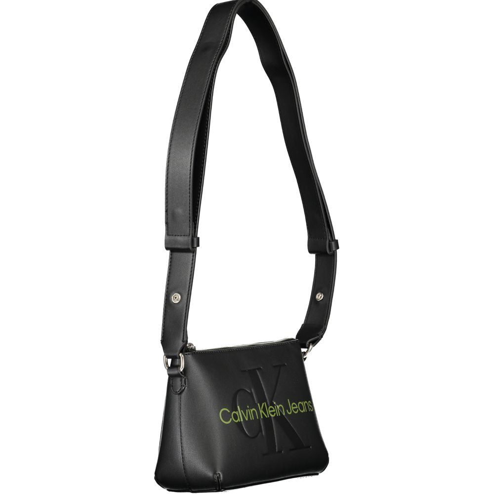 Calvin Klein Black Polyethylene Handbag Calvin Klein