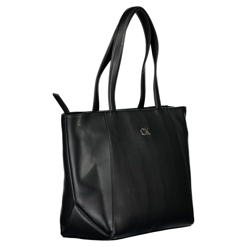 Calvin Klein Black Polyethylene Handbag Calvin Klein